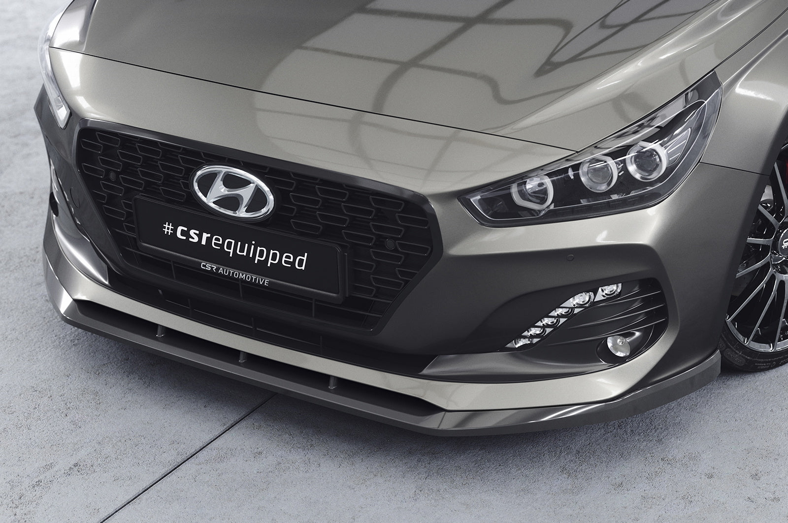 Eleron față Buză spoiler cupe cu ABE pentru Hyundai i30 (PD) CSL434