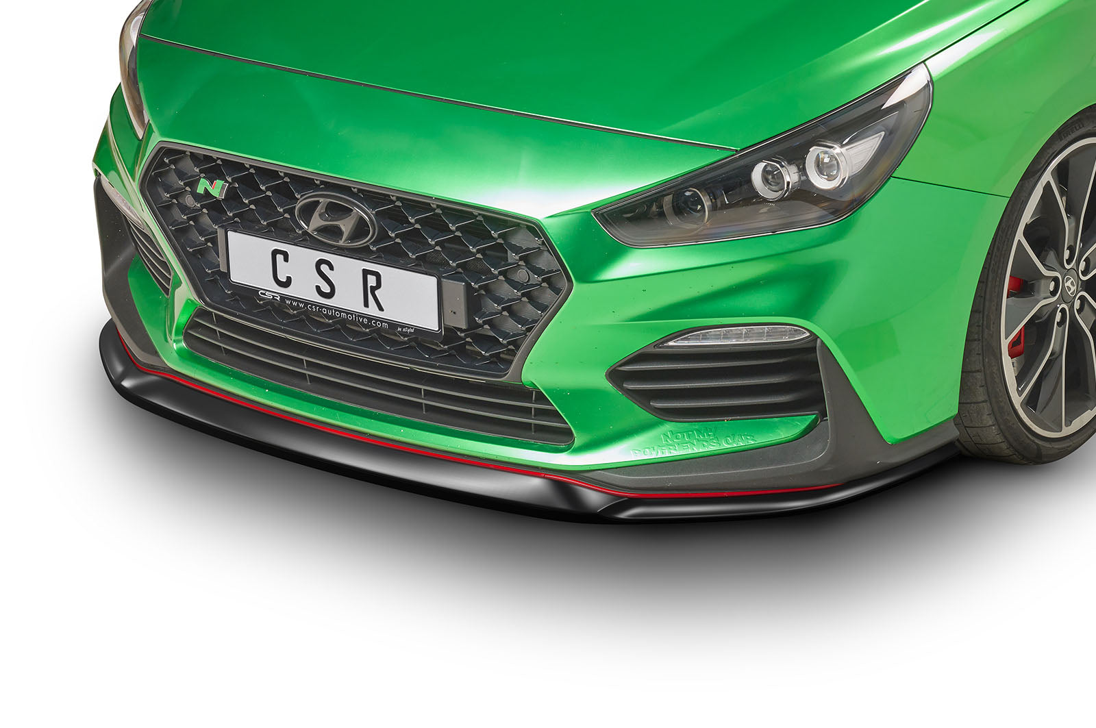Eleron față Buză spoiler cupe cu ABE pentru Hyundai i30 (PD) N/N-Line CSL331