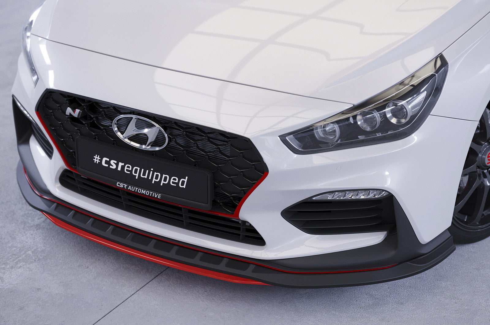 Eleron față Buză spoiler cupe cu ABE pentru Hyundai i30 (PD) N/N-Line CSL479