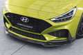 Eleron față Buză spoiler cupe cu ABE pentru Hyundai i30 (PD) N / N-Line CSL714