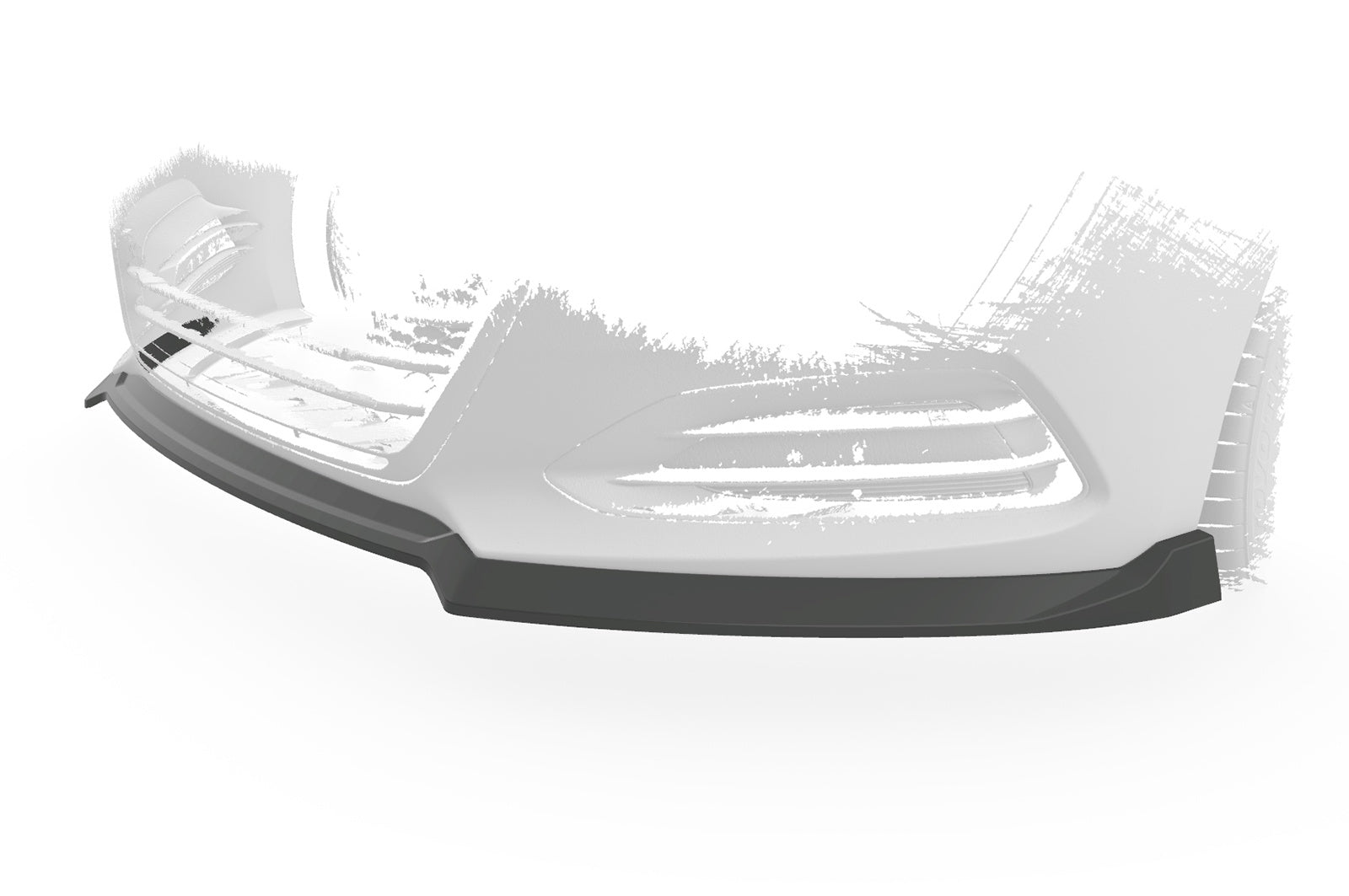 Eleron față Buză spoiler cupă cu ABE pentru Hyundai i40 (VF) CSL721