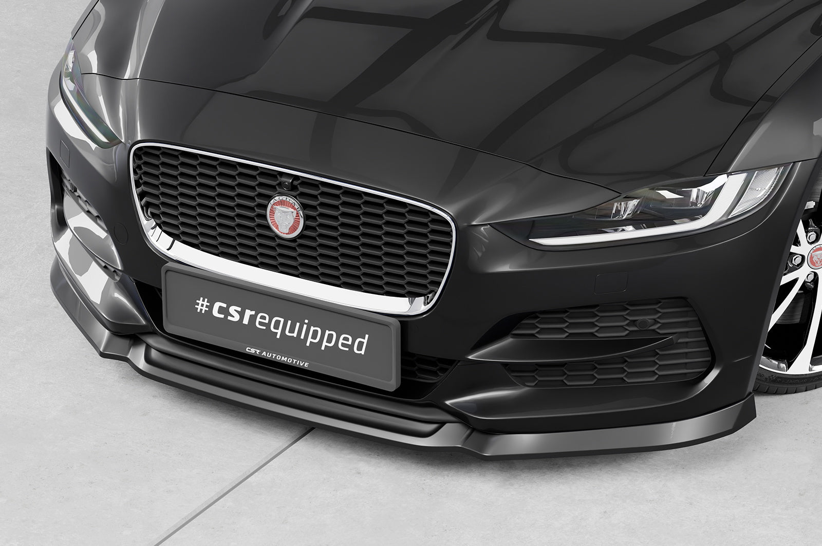 Eleron față Buză spoiler cupă cu ABE pentru Jaguar XE (X760) CSL845