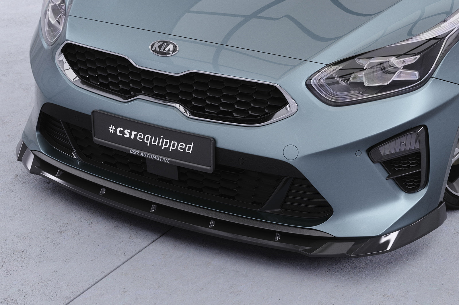 Eleron față Buză spoiler cupe cu ABE pentru Kia Ceed (CD) CSL643