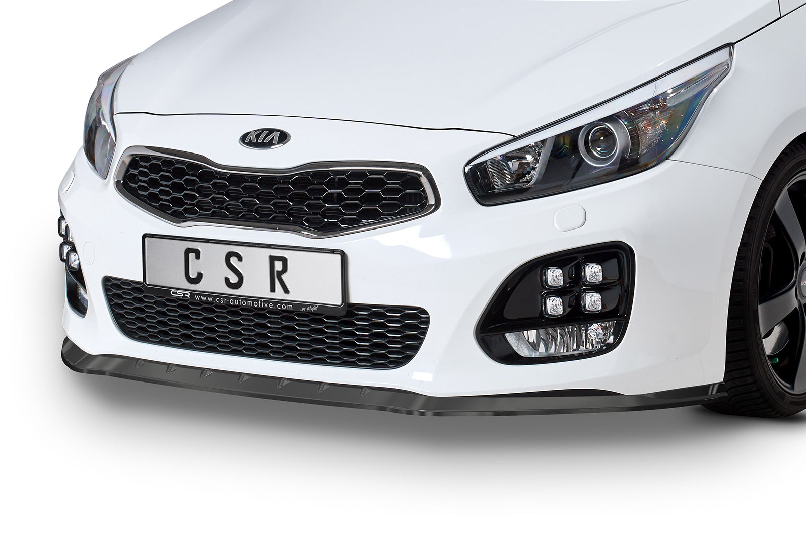 Eleron față Buză spoiler tip cupă cu ABE pentru KIA Ceed (JD) GT-Line CSL489