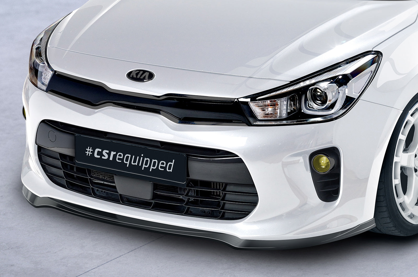 Eleron față Buză spoiler cupă cu ABE pentru Kia Rio 4 (YB) CSL585