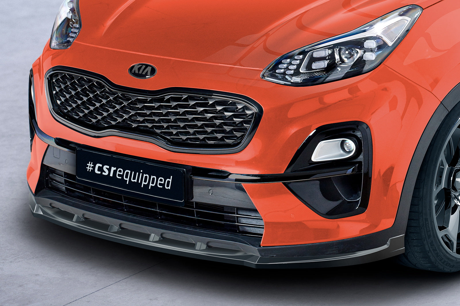 Eleron față Buză spoiler cupă cu ABE pentru Kia Sportage QLE CSL577