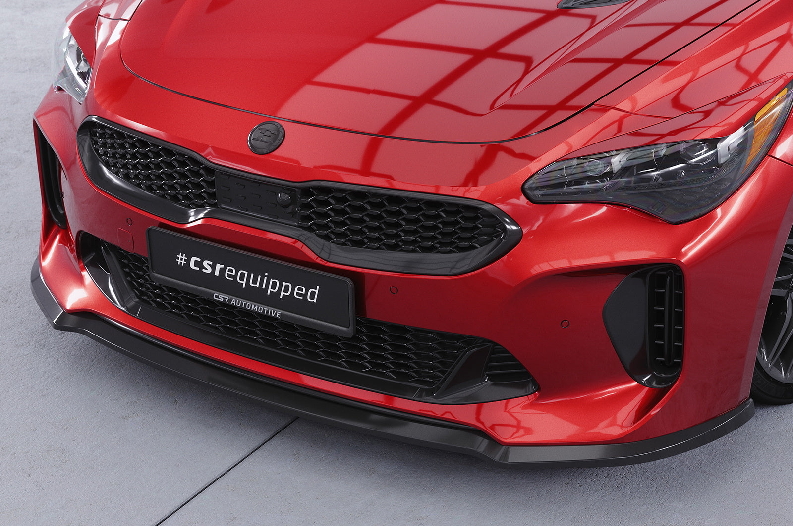 Eleron față Buză spoiler cupă cu ABE pentru Kia Stinger GT CSL426