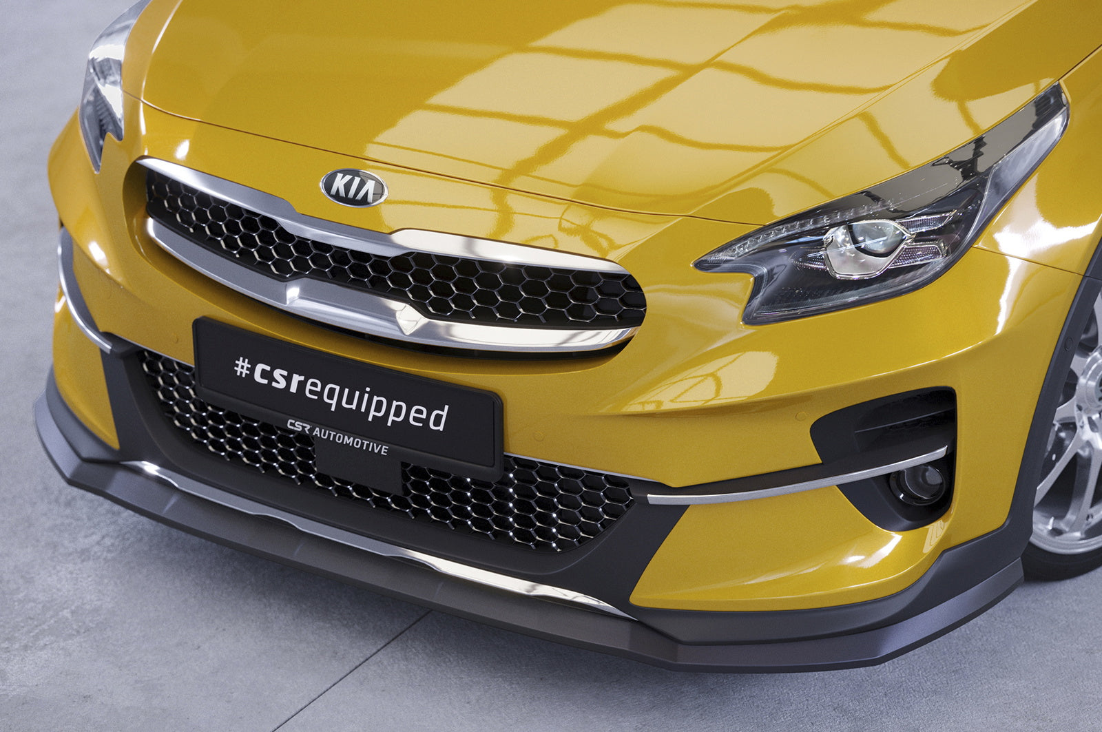 Eleron față Buză spoiler tip cupă cu ABE pentru Kia XCeed CSL595
