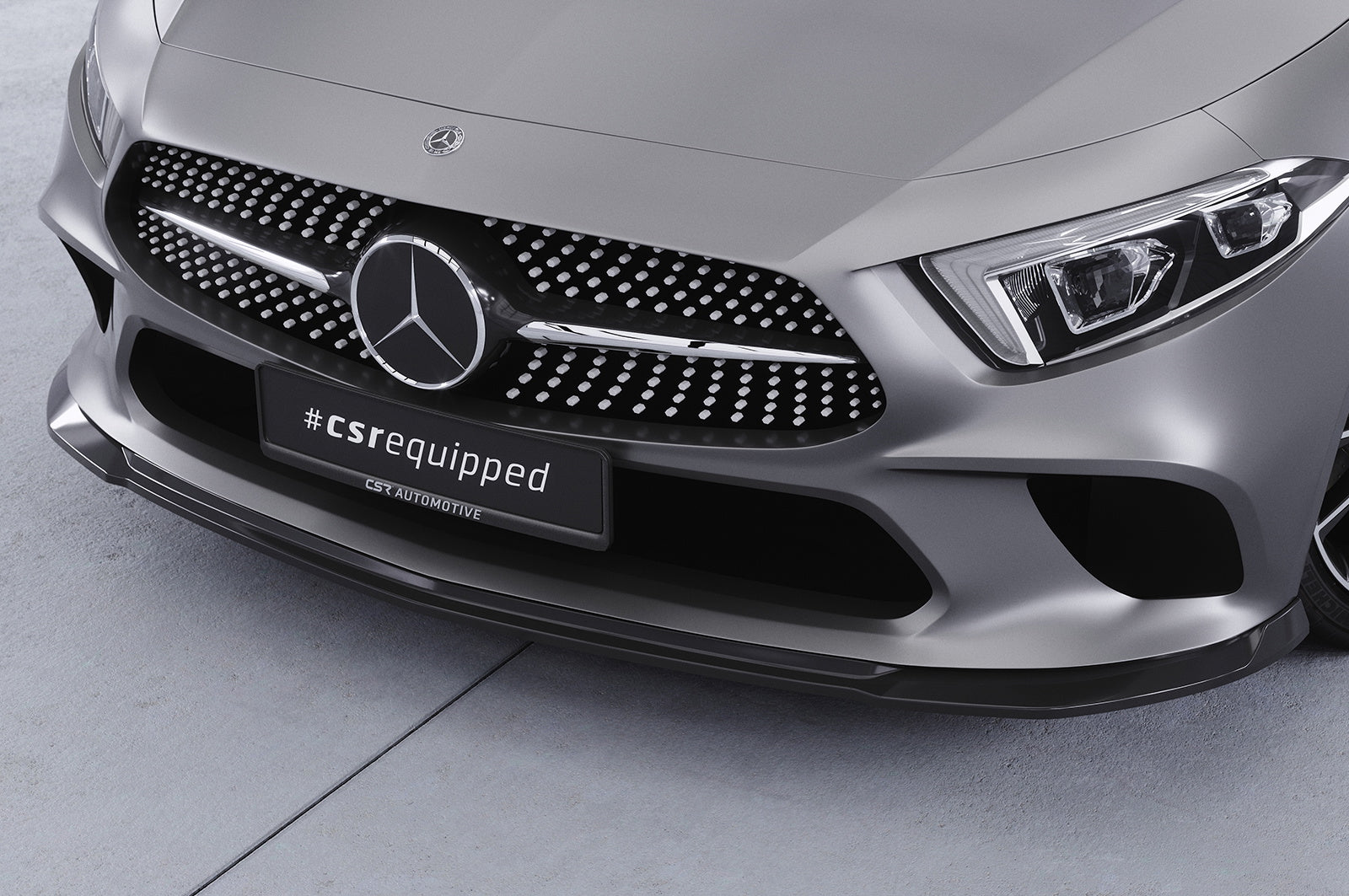 Eleron față Buză spoiler tip cupă cu ABE pentru Mercedes-Benz CLS (C257) CSL599