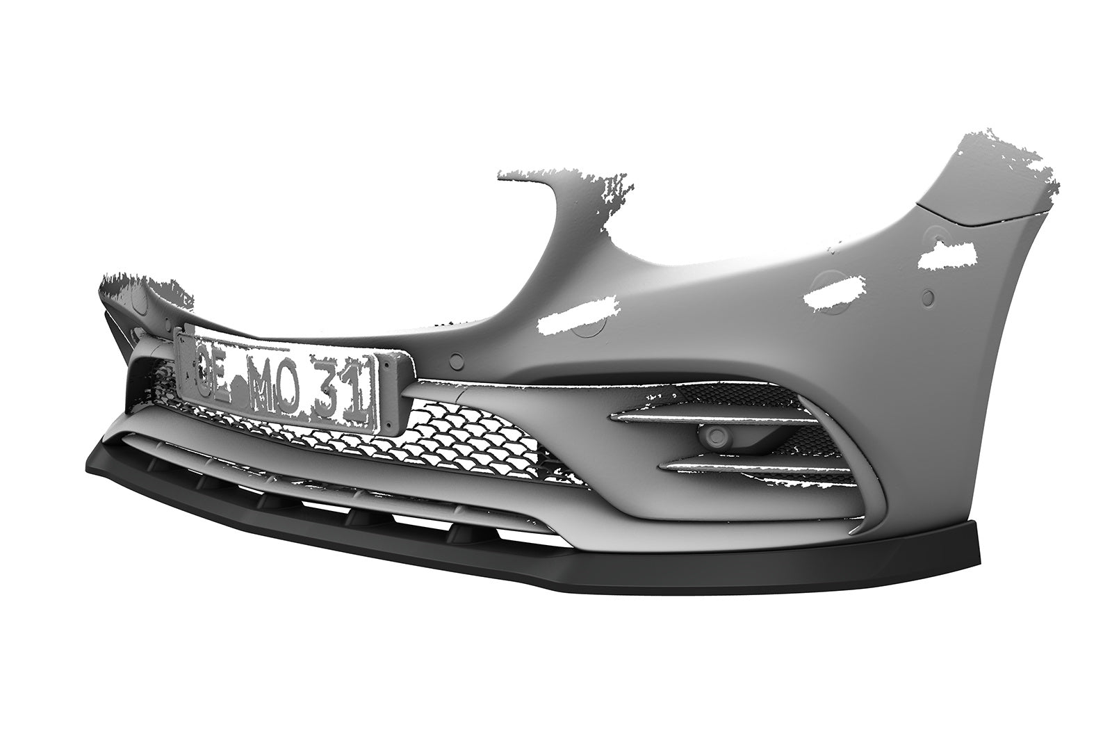 Eleron față Buză spoiler tip cupă cu ABE pentru Mercedes-Benz SLC R172 43 AMG CSL833