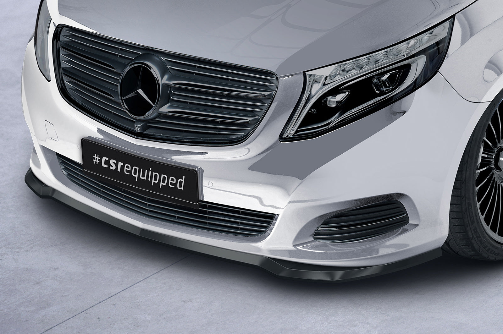 Eleron față Buză spoiler tip cupă cu ABE pentru Mercedes-Benz Clasa V 447 CSL538