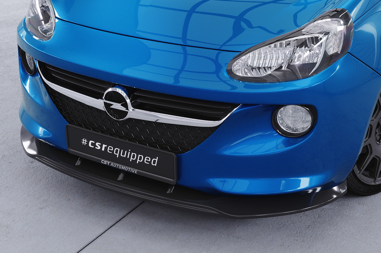 Eleron față Buză spoiler cupă cu ABE pentru Opel Adam CSL335