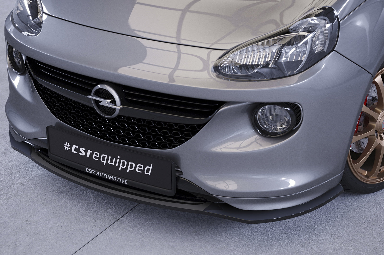 Eleron față Buză spoiler cupă cu ABE pentru Opel Adam S CSL591