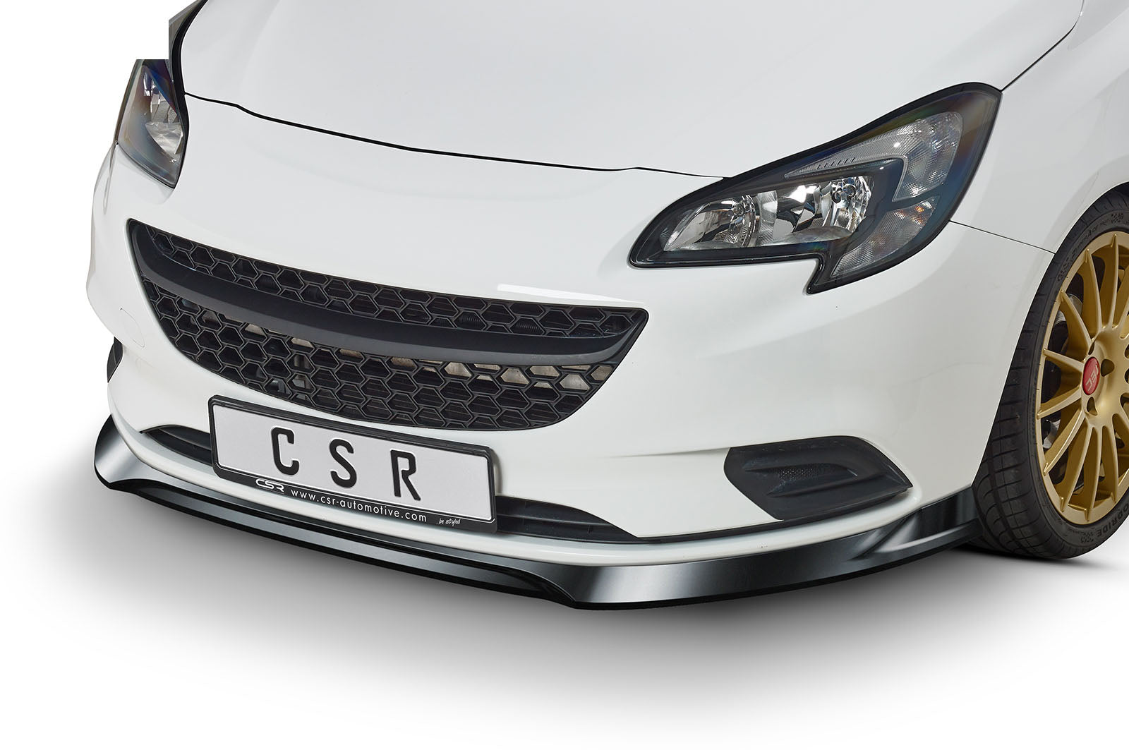 Eleron față Buză spoiler cupă cu ABE pentru Opel Corsa E CSL516