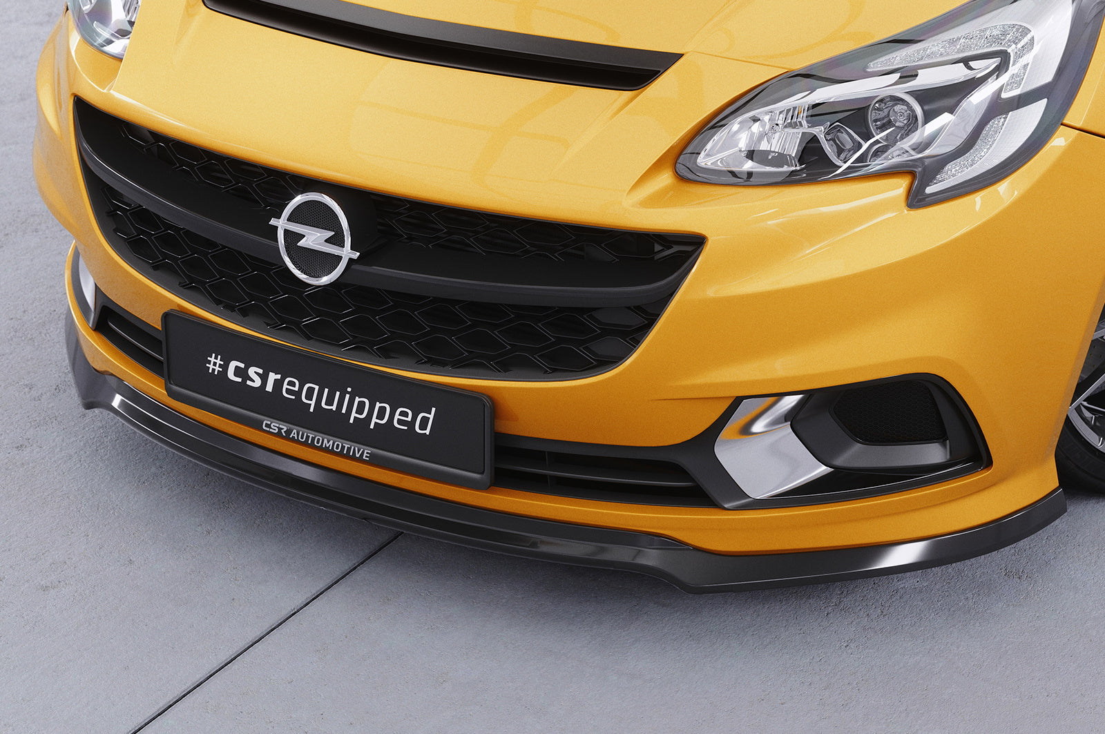 Eleron față Buză spoiler cupe cu ABE pentru Opel Corsa E OPC / GSi CSL554