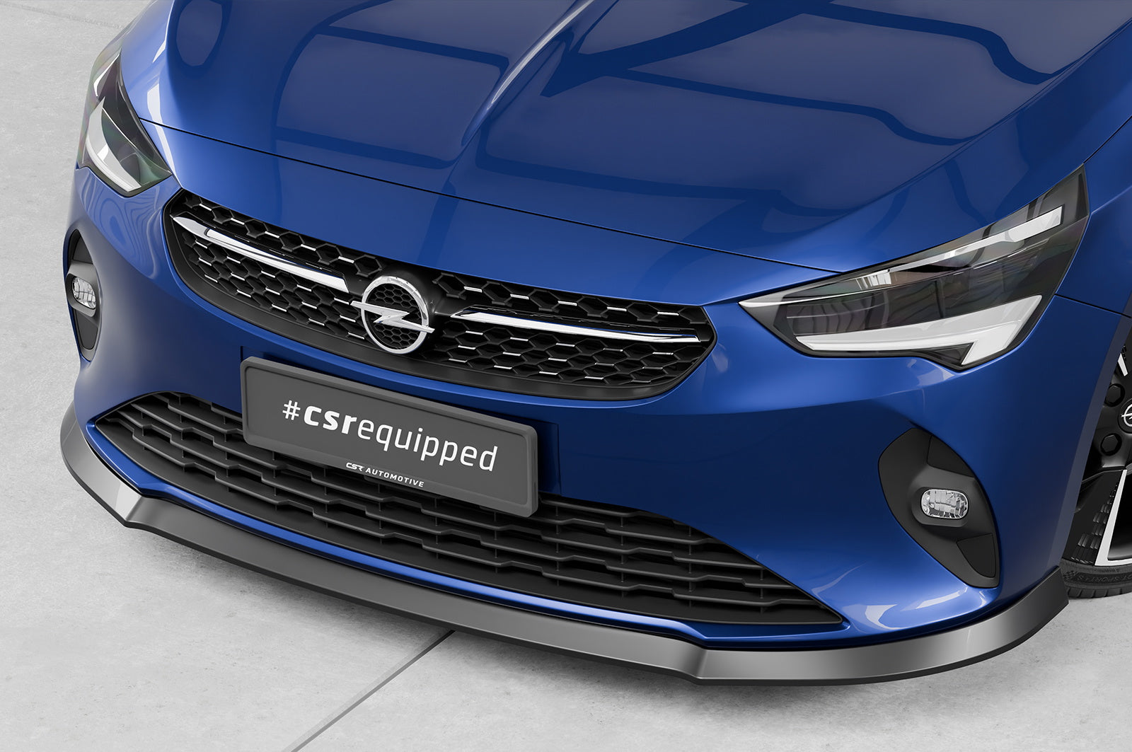 Eleron față Buză spoiler cupă cu ABE pentru Opel Corsa F CSL435