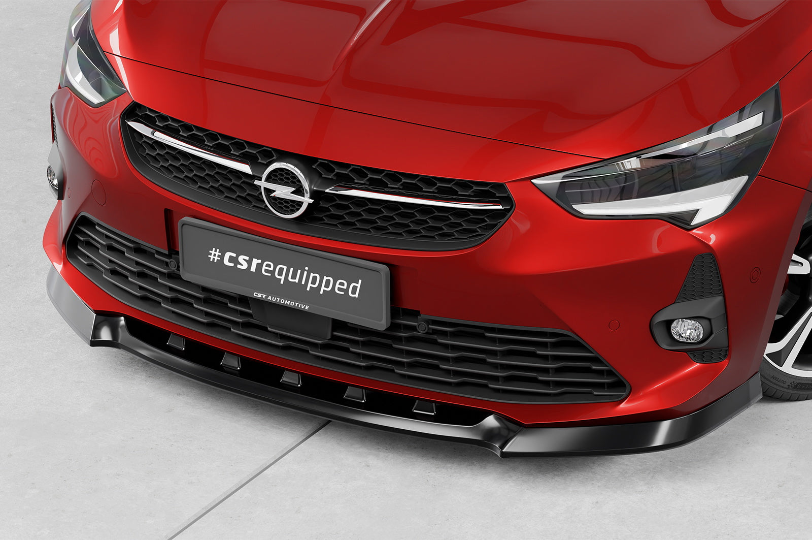 Eleron față Buză spoiler cupe cu ABE pentru Opel Corsa F GS-Line CSL436
