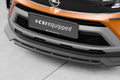 Eleron față Buză spoiler cupă cu ABE pentru Opel Crossland CSL683