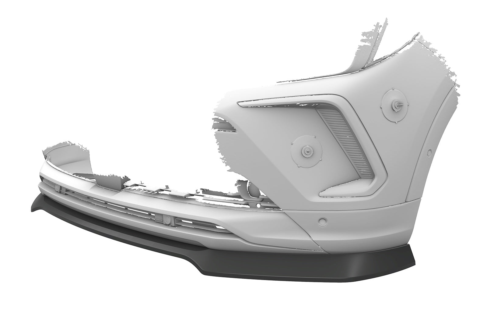Eleron față Buză spoiler tip cupă cu ABE pentru Opel Grandland prima generație (P1UO) CSL913