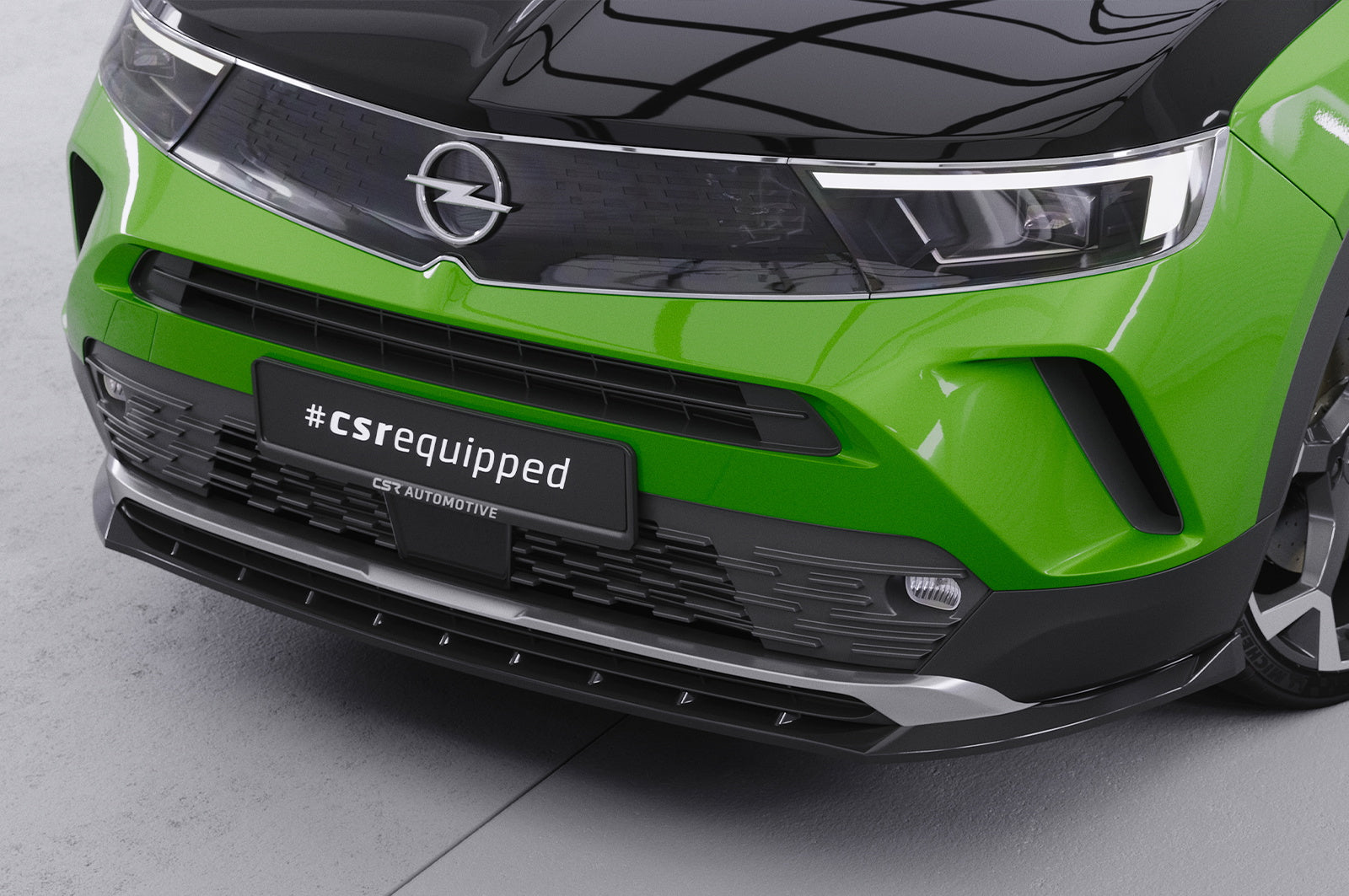 Eleron față Buză spoiler cupe cu ABE pentru Opel Mokka B / Mokka-E CSL628