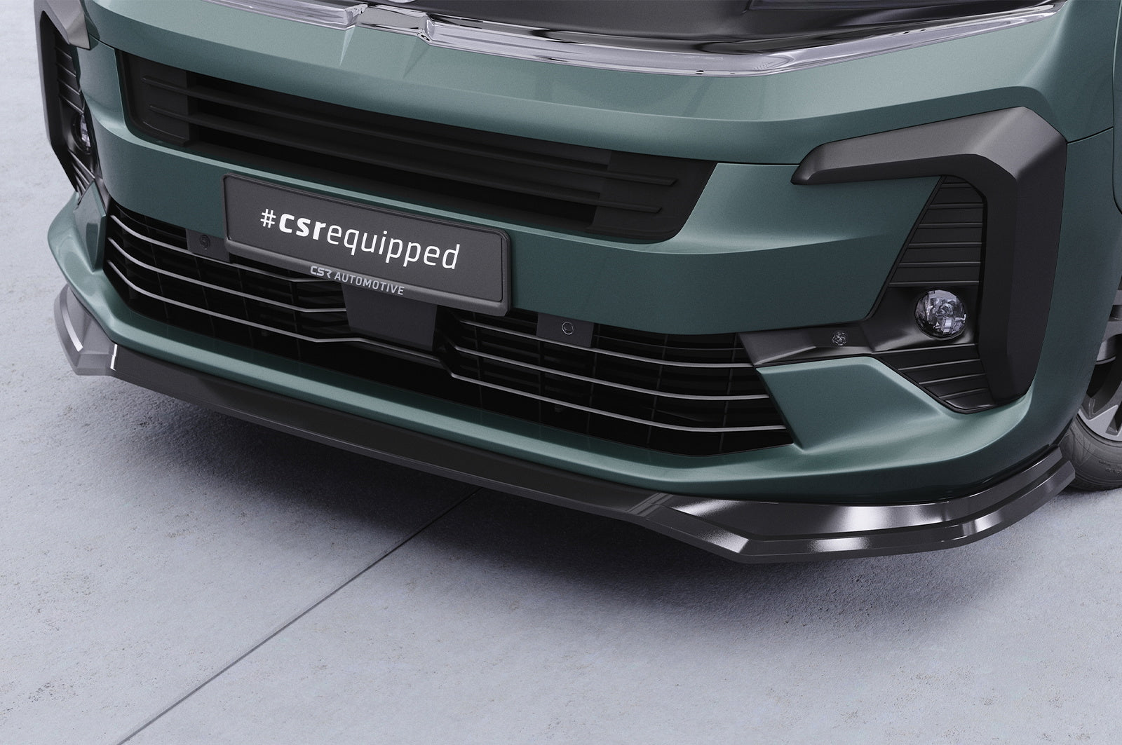 Eleron față Buză spoiler cupă cu ABE pentru Opel Zafira Life CSL926