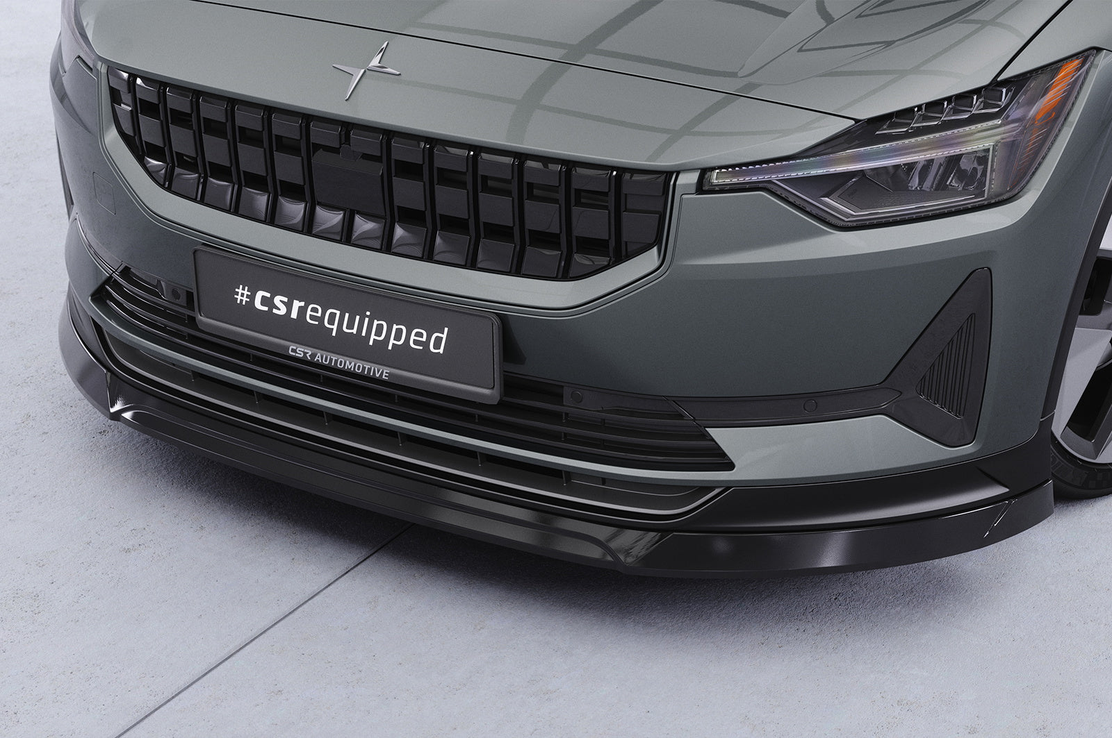 Eleron față Buză spoiler tip cupă cu ABE pentru Polestar 2 CSL822