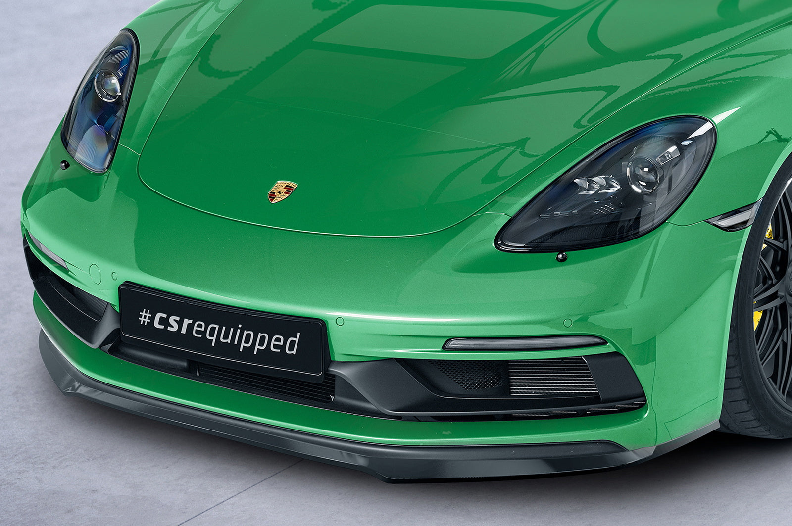 Eleron față Buză spoiler tip cupă cu ABE pentru Porsche 718 Cayman/Boxster GTS 4.0 (982) CSL575