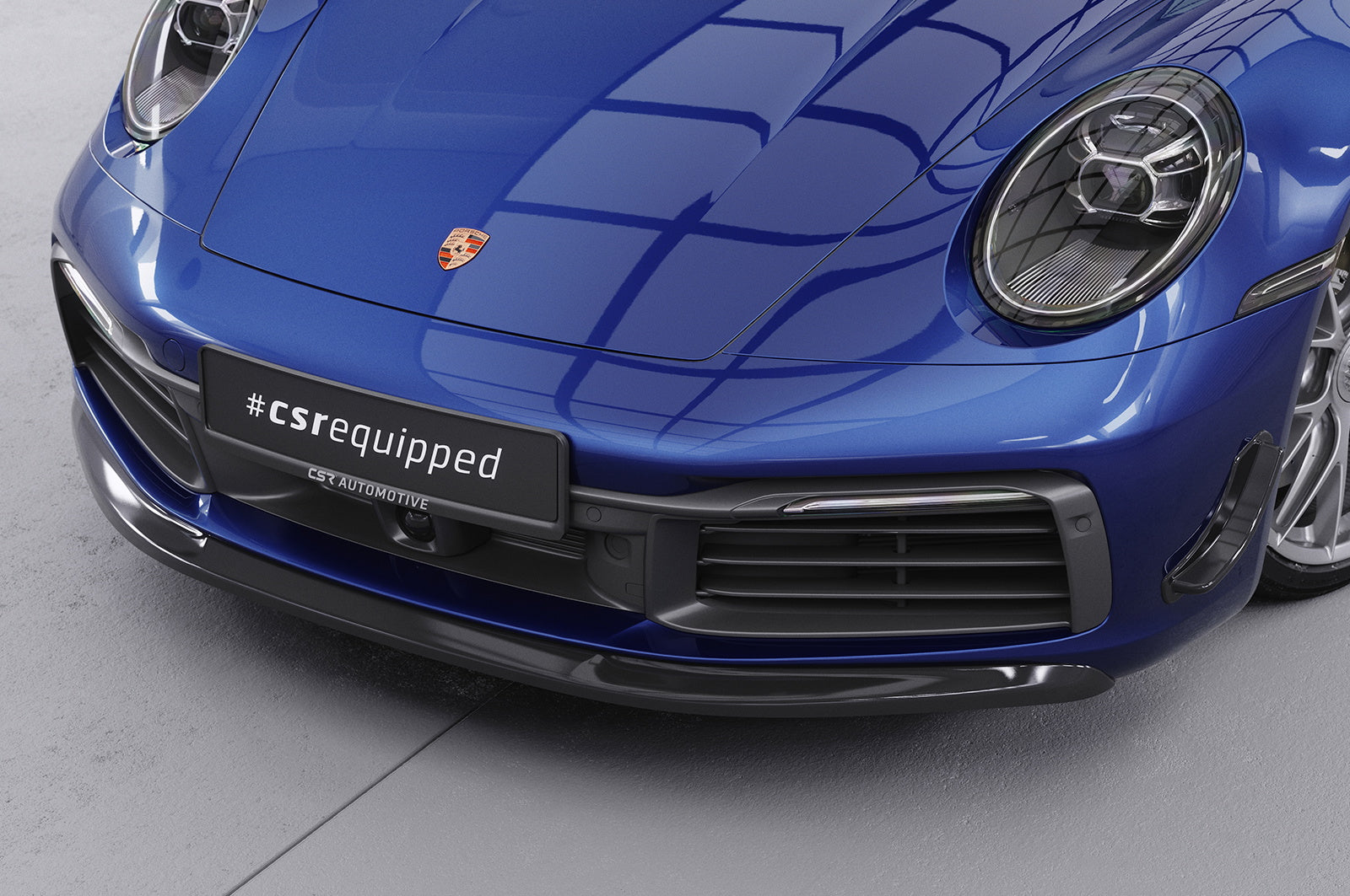 Eleron față Buză spoiler cupă cu ABE pentru Porsche 911/992 CSL461