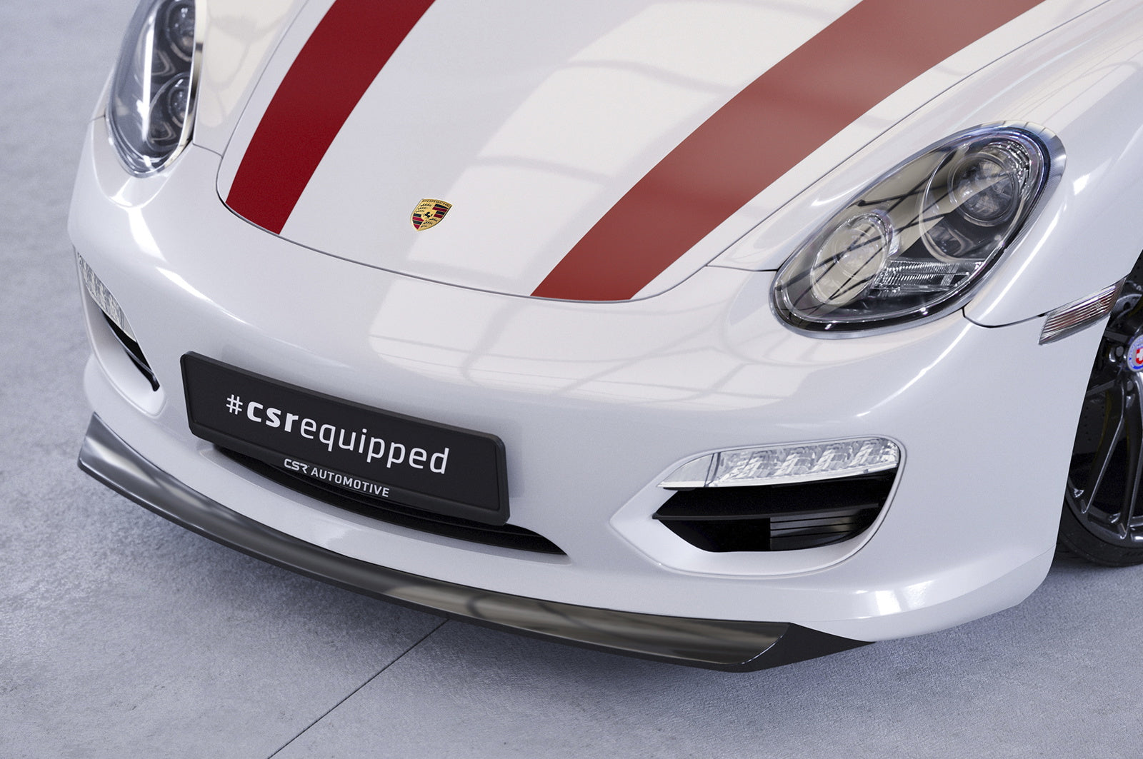 Eleron față Buză spoiler cupă cu ABE pentru Porsche Boxster 987 CSL414