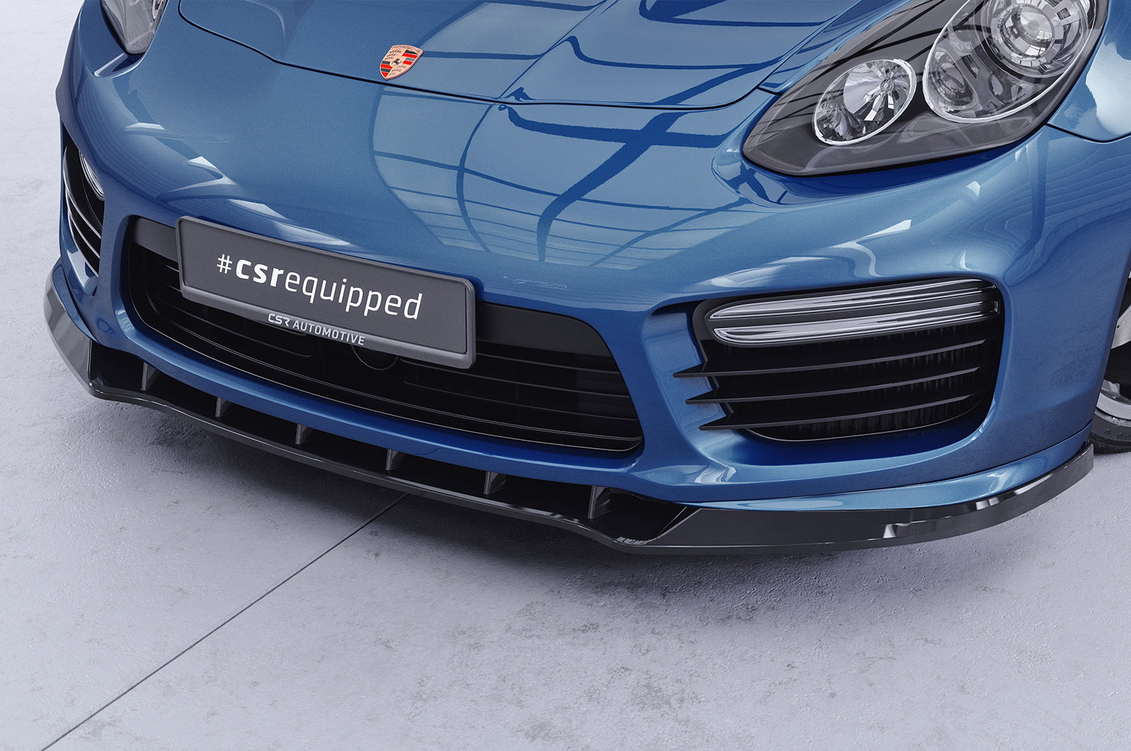 Eleron față Buză spoiler tip cupă cu ABE pentru Porsche Panamera 1 GTS/Turbo CSL371