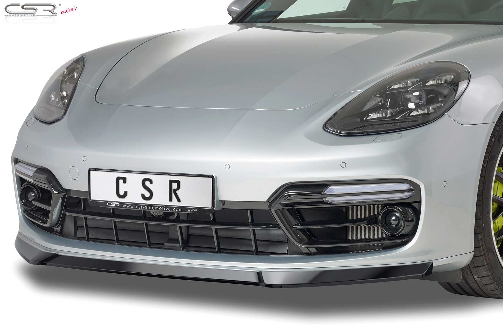 Eleron față Buză spoiler cupă cu ABE pentru Porsche Panamera 2 CSL336