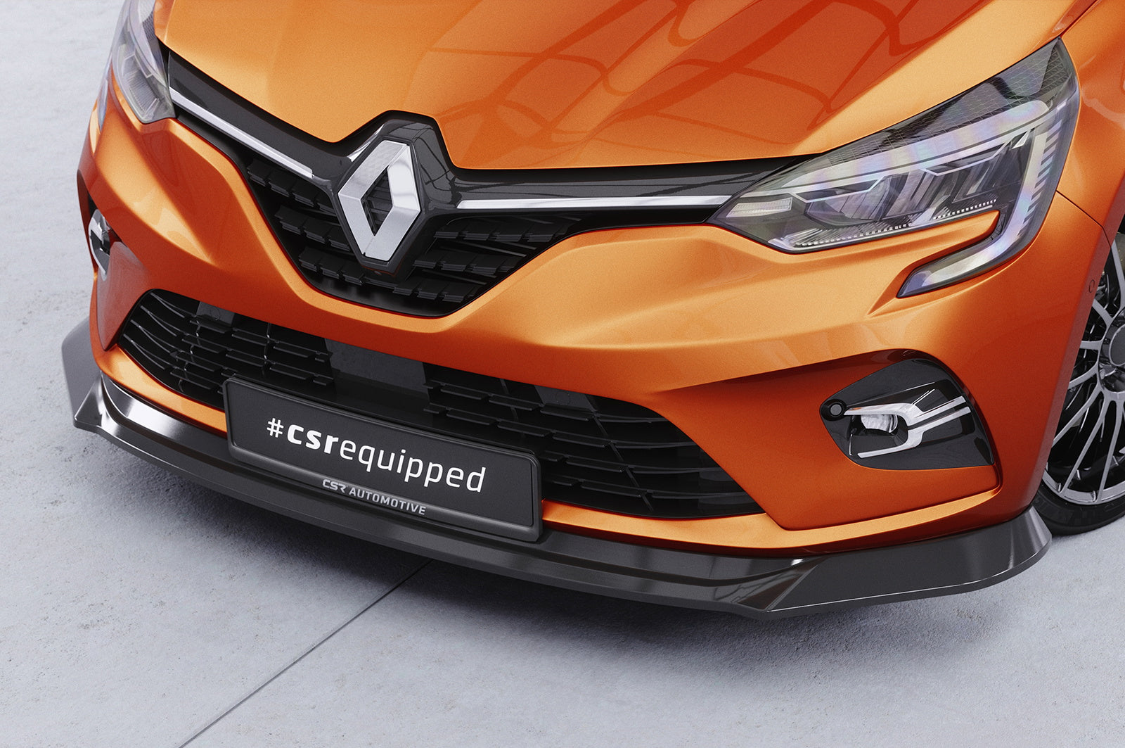 Eleron față Buză spoiler cupă cu ABE pentru Renault Clio V CSL520