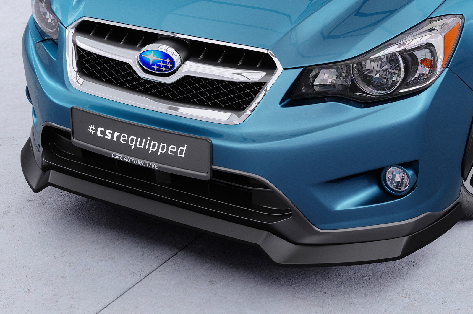 Eleron față Buză spoiler cupă cu ABE pentru Subaru XV Crosstrek CSL920