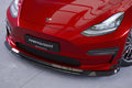 Eleron față Buză spoiler cupă cu ABE pentru Tesla Model 3 CSL702