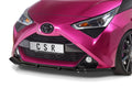 Eleron față Buză spoiler cupă cu ABE pentru Toyota Aygo 2 Facelift CSL548
