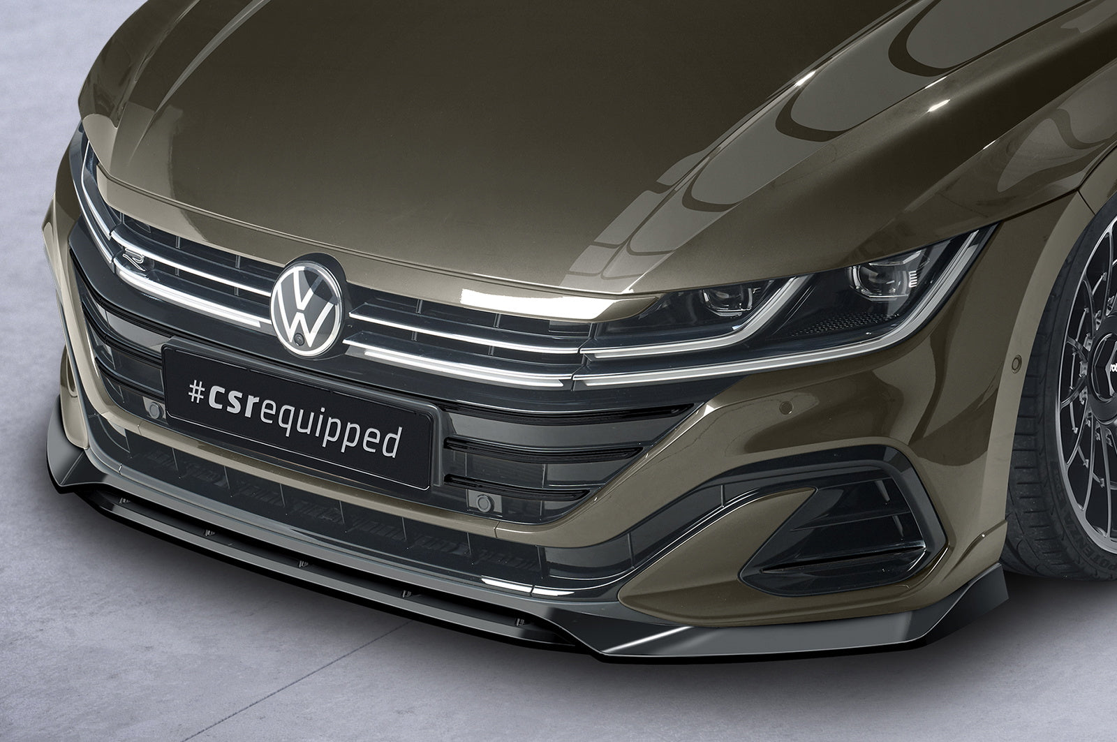 Eleron față Buză spoiler cupă cu ABE pentru VW Arteon CSL692