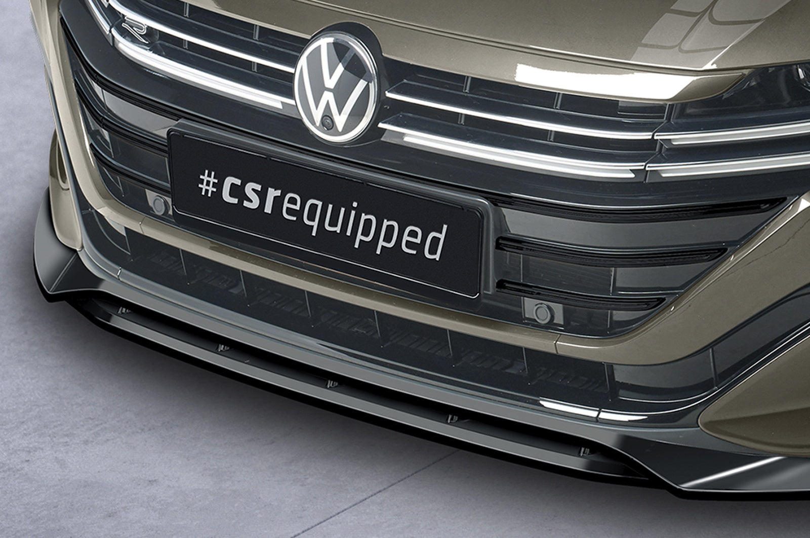 Eleron față Buză spoiler cupe cu ABE pentru VW Arteon R-Line CSL697