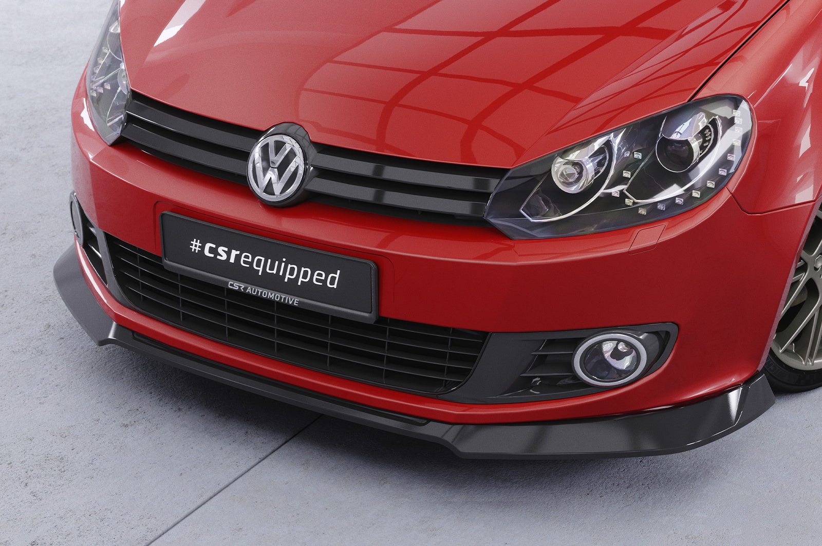 Eleron față Buză spoiler tip cupă cu ABE pentru VW Golf 6 (Tip 5K1) CSL877