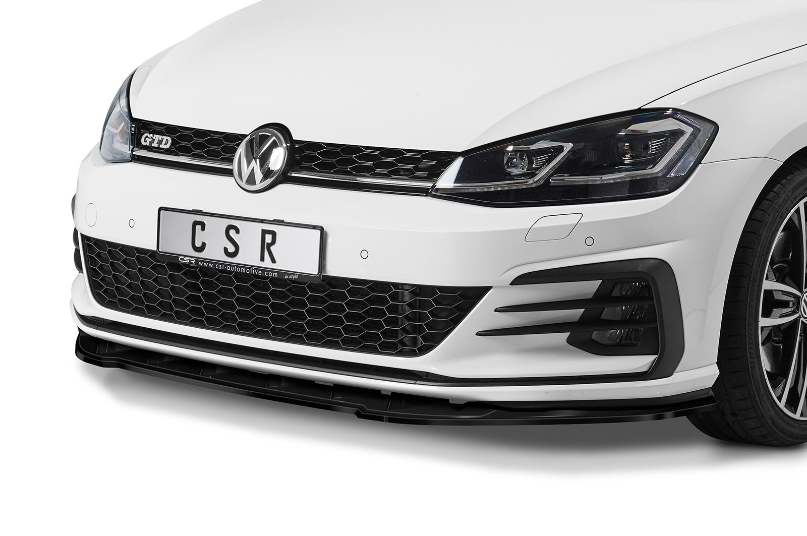 Eleron față Buză spoiler tip cupă cu ABE pentru VW Golf 7 GTI / GTD CSL345