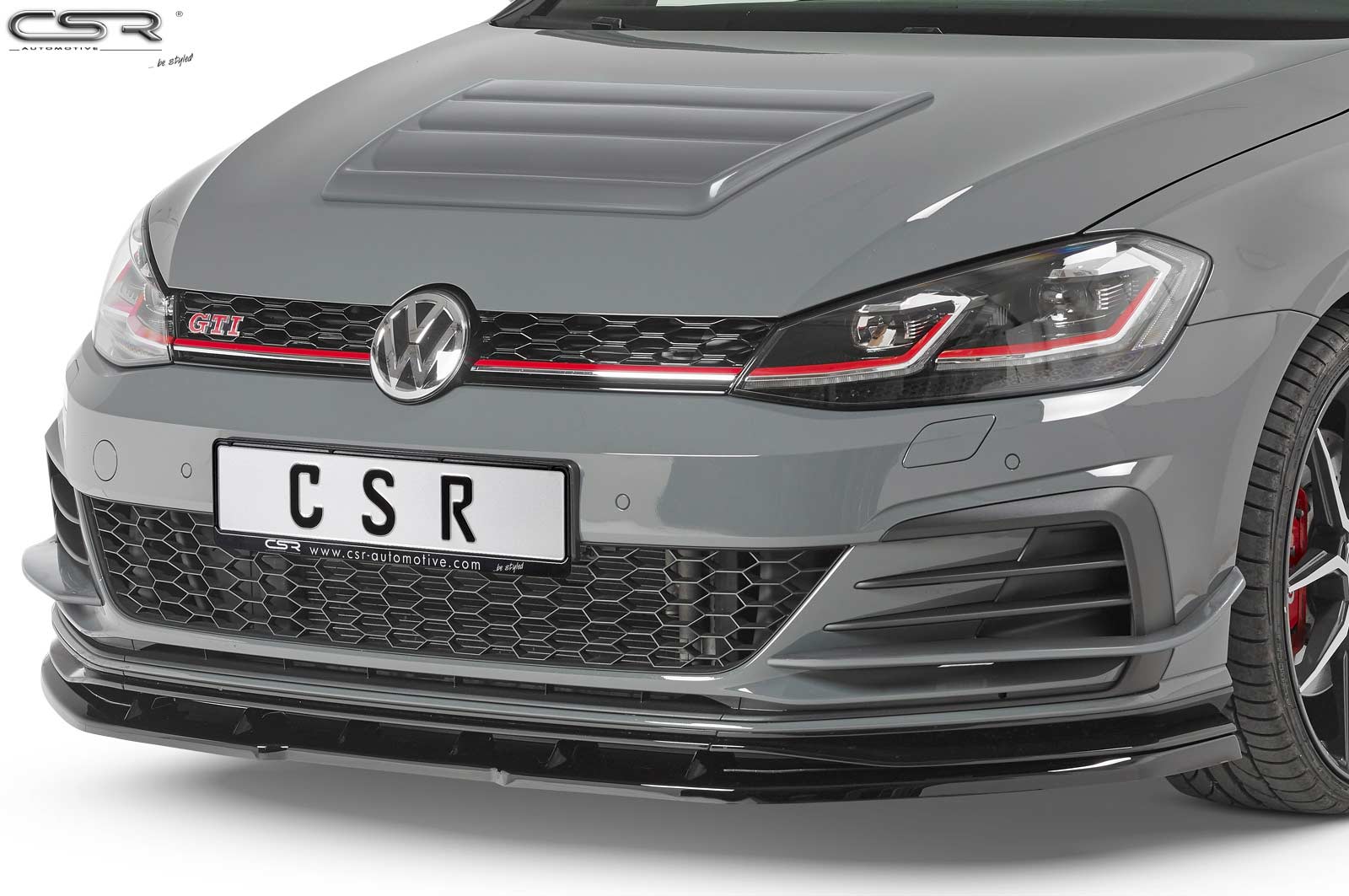 Eleron față Buză spoiler tip cupă cu ABE pentru VW Golf 7 GTI TCR CSL368