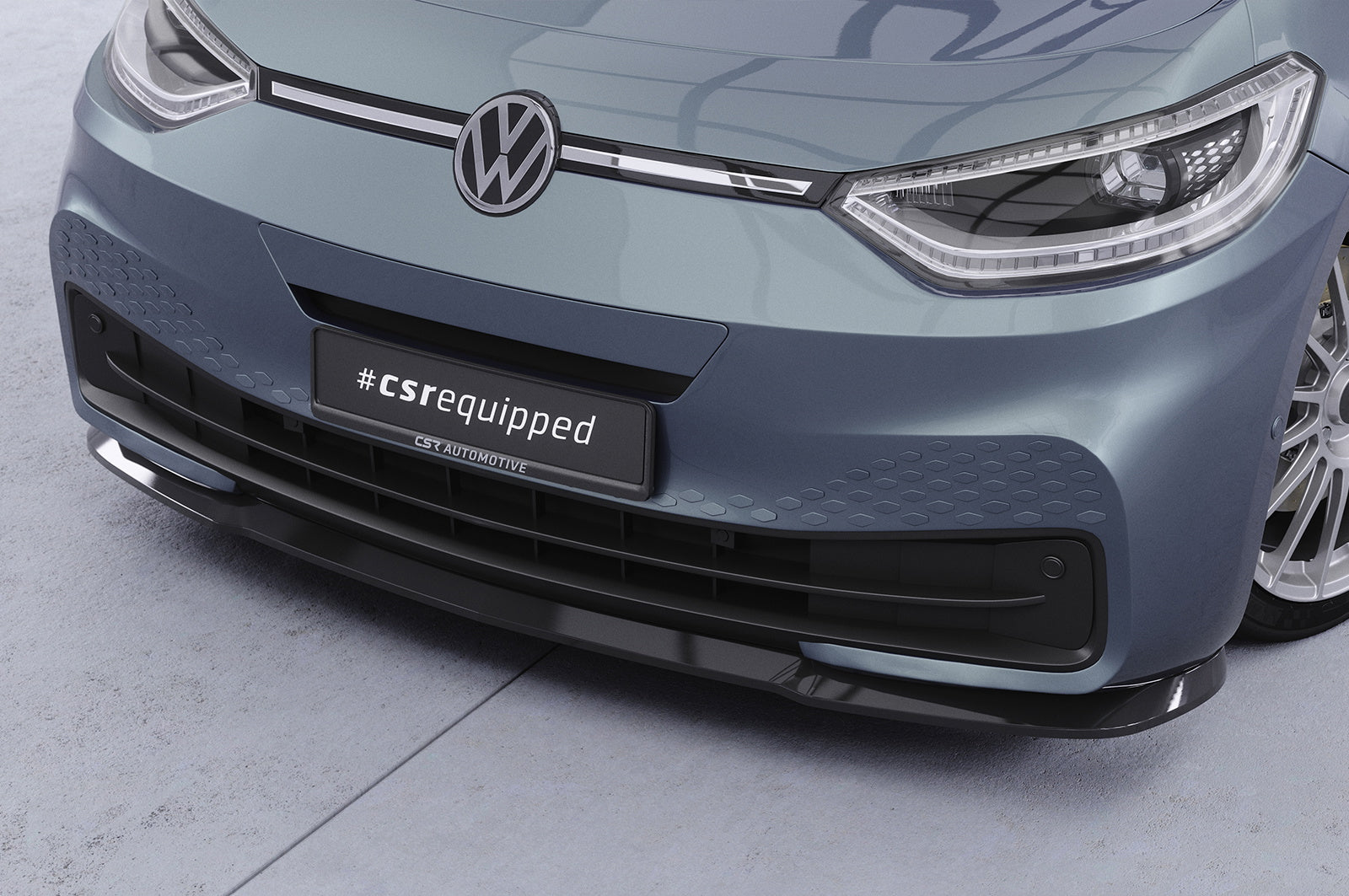 Eleron față Buză spoiler cupă cu ABE pentru VW ID3 CSL528