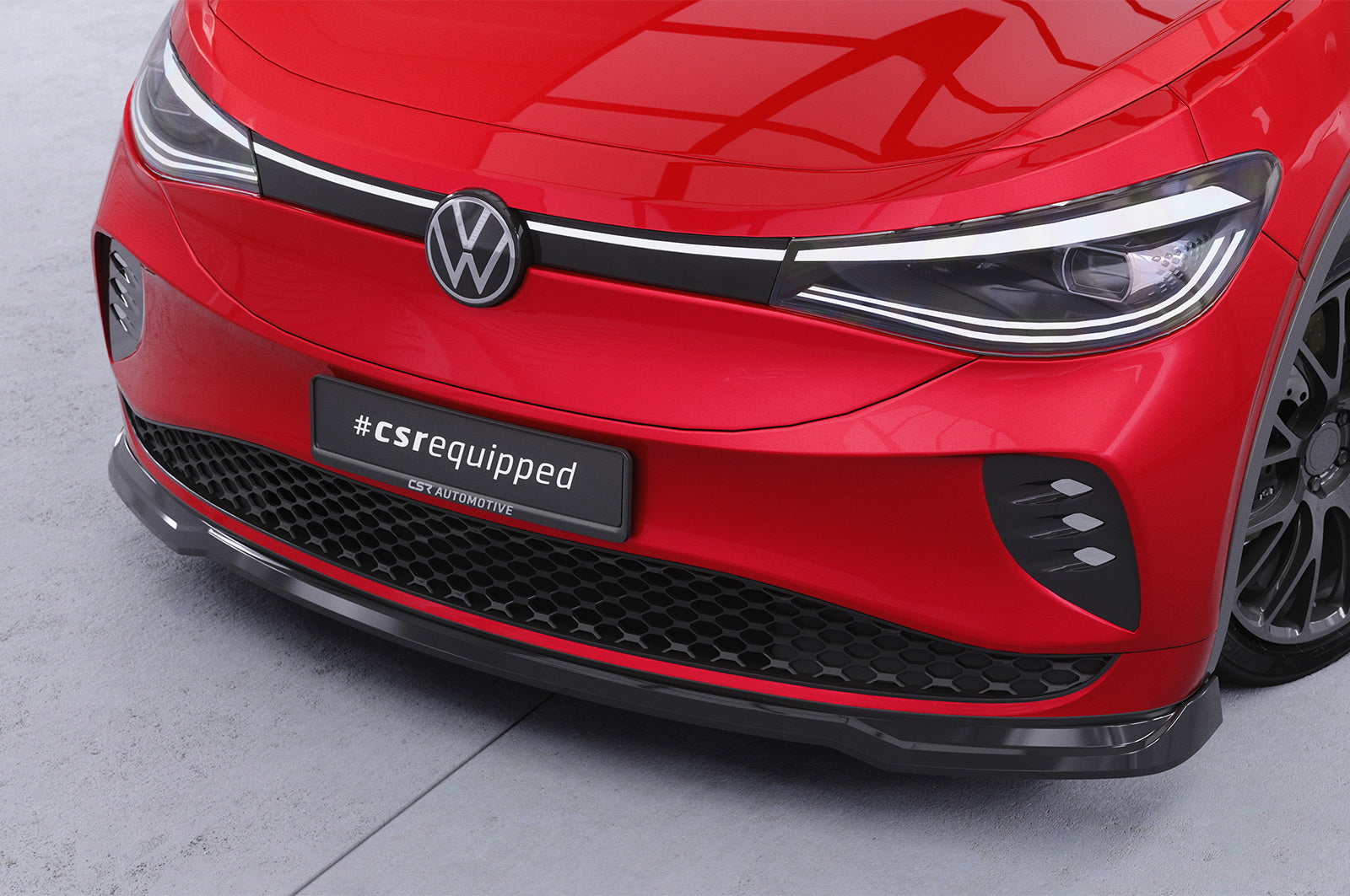 Eleron față Buză spoiler cupe cu ABE pentru VW ID.5 GTX CSL815