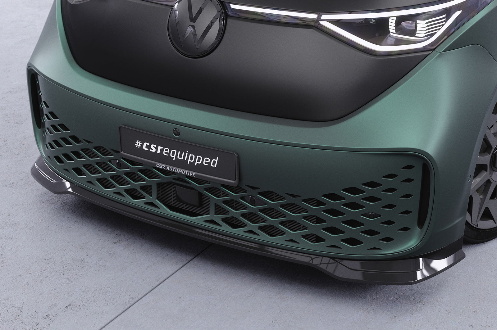 Eleron față Buză spoiler cupe cu ABE pentru VW ID. Buzz CSL875