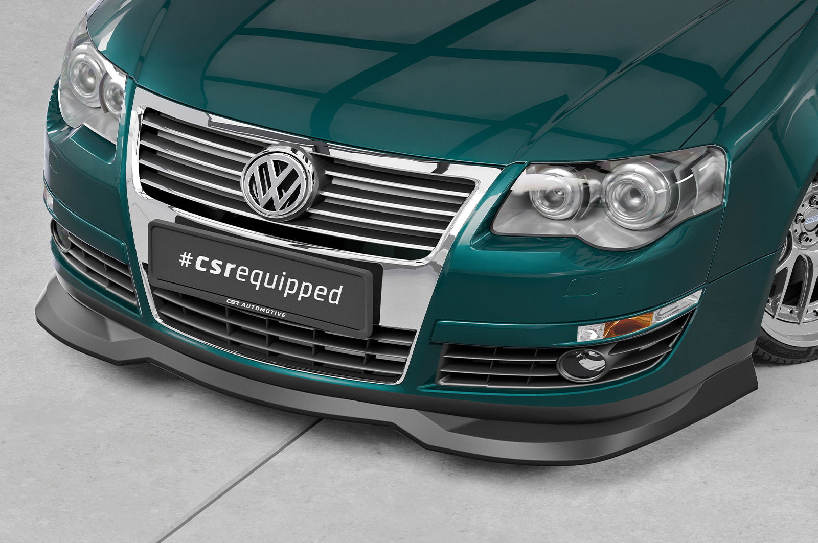 Eleron față Buză spoiler cupă cu ABE pentru VW Passat B6 (3C) CSL941