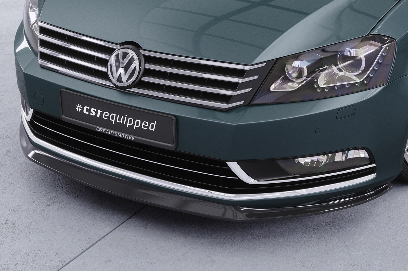 Eleron față Buză spoiler cupă cu ABE pentru VW Passat B7 CSL337