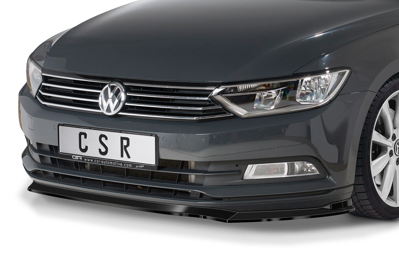 Eleron față Buză spoiler cupe cu ABE pentru VW Passat B8 Tip 3G CSL359