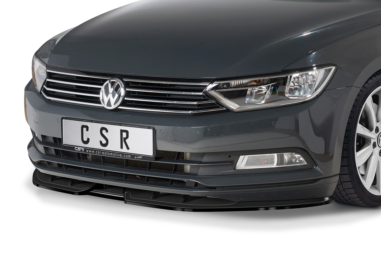 Eleron față Buză spoiler cupe cu ABE pentru VW Passat B8 Tip 3G CSL374