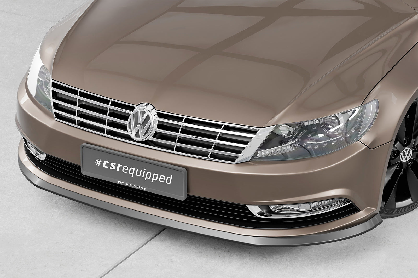 Eleron față Buză spoiler cupă cu ABE pentru VW Passat CC CSL341