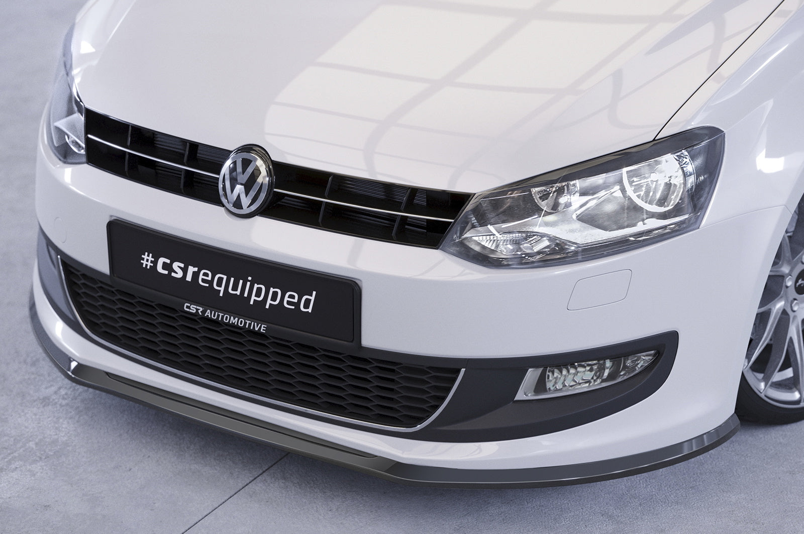 Eleron față Buză spoiler cupă cu ABE pentru VW Polo V (6R) CSL423