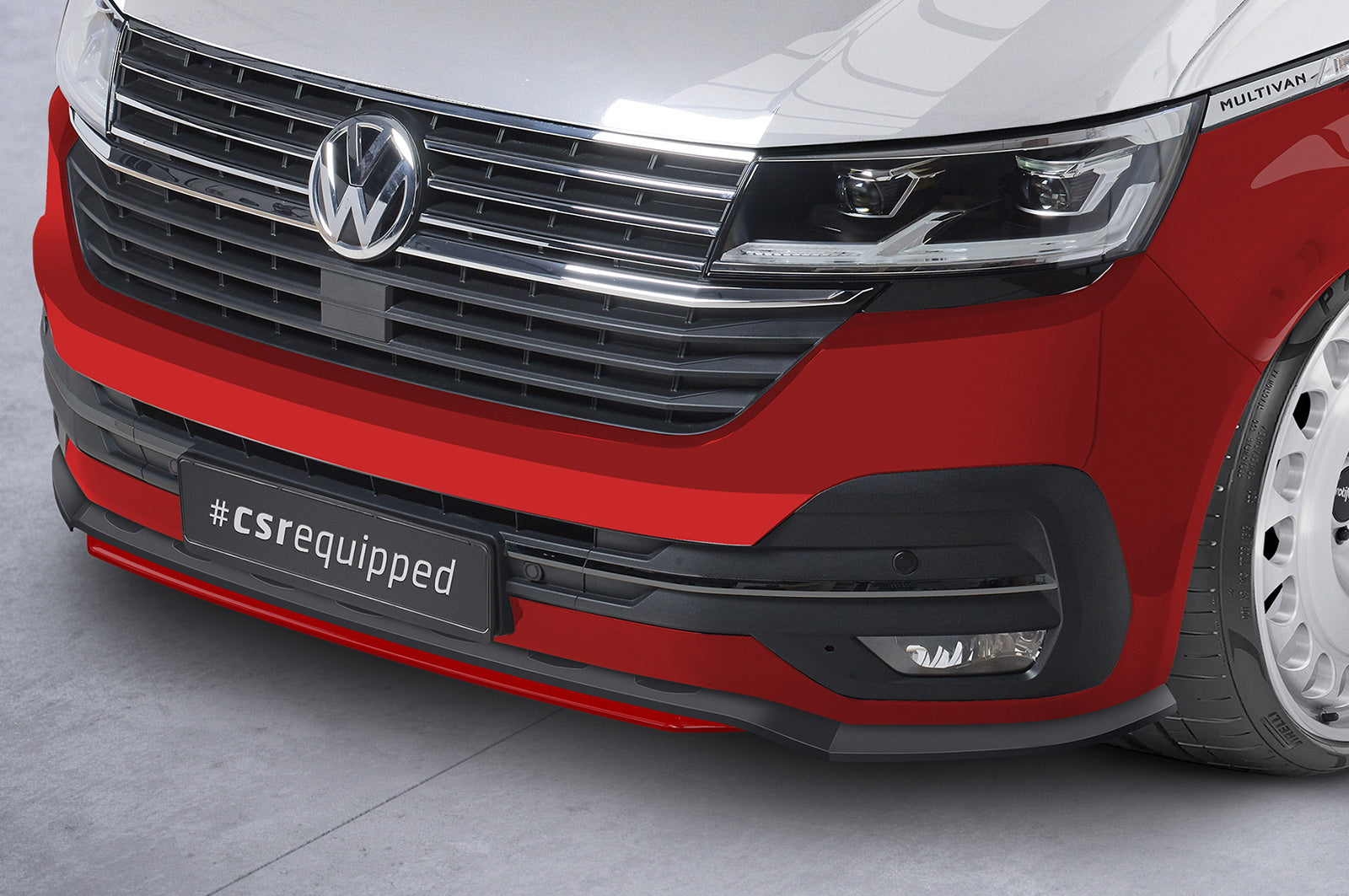 Eleron față Buză spoiler cupe cu ABE pentru VW T6.1 Bus CSL464